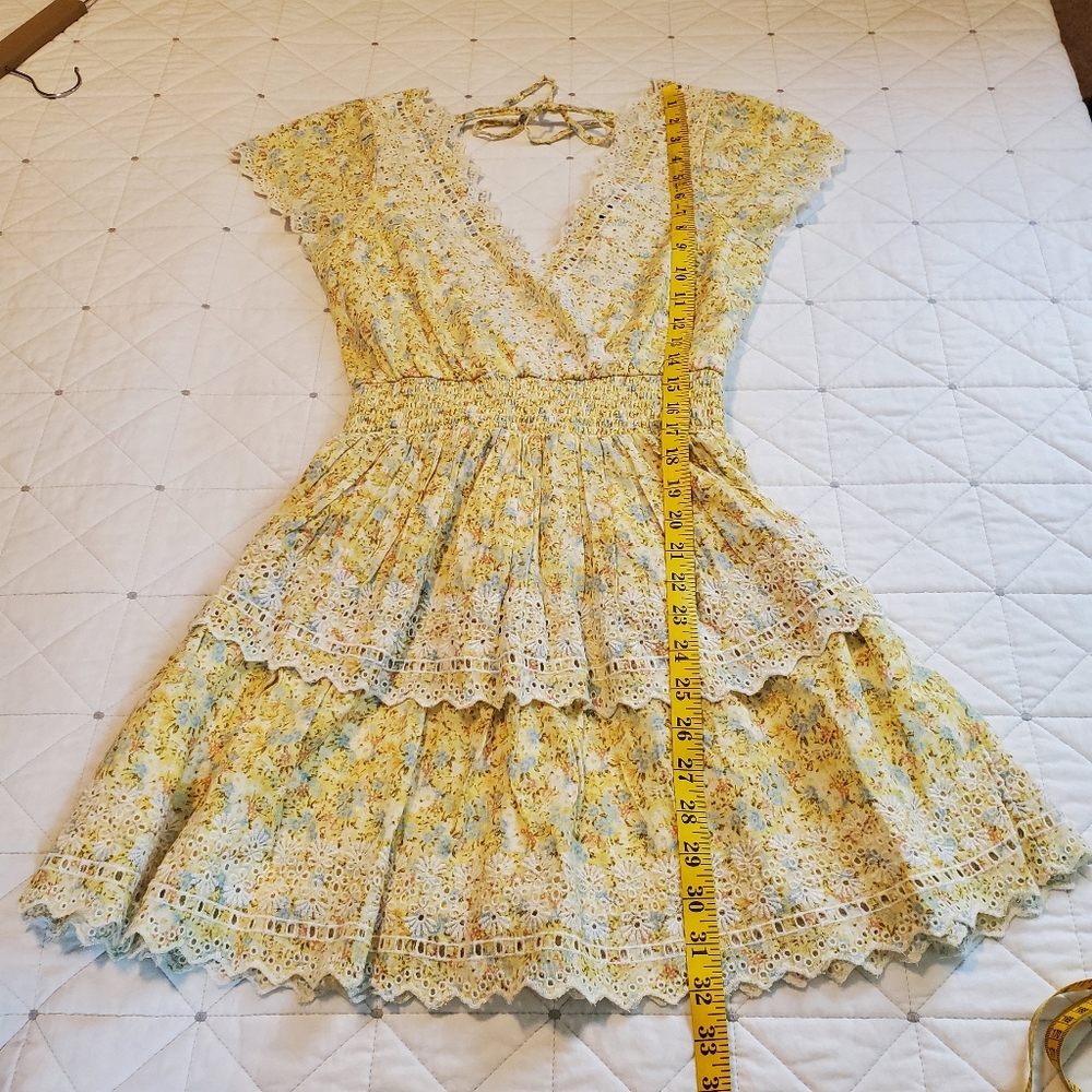 ❌❌SOLD!!❌❌ American Eagle Outfitters Preppy Floral Dress! XS 🫶🏼 Cottagecore - Picture 11 of 12